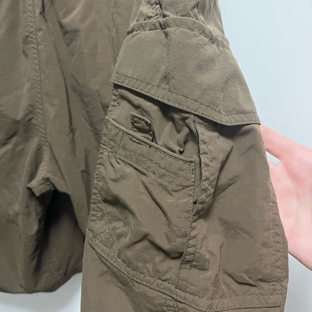 REI Hiking Shorts Brown Lightweight Nylon Cargo Gorpcore Men’s Size Large - Picture 5 of 7